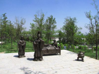 亲尝汤药二十四孝铸铜情景人物博鱼网页版