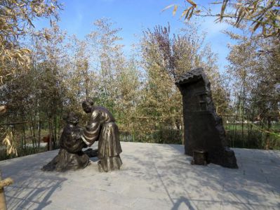 弃官寻母二十四孝铸铜情景人物博鱼网页版