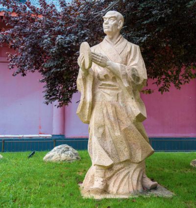 僧一行石雕名僧博鱼网页版