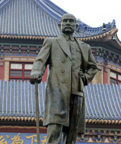 景点玻璃钢仿铜近现代伟人孙中山博鱼网页版