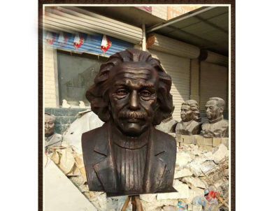 玻璃钢仿铜名人景观伟大发明家爱因斯坦博鱼网页版