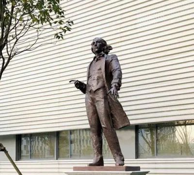城市景观玻璃钢仿铜西方名人肖邦博鱼网页版