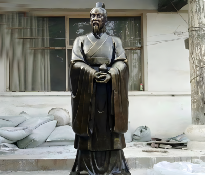 玻璃钢仿铜名人景观古代名医扁鹊博鱼网页版