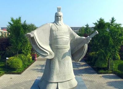 东汉时期名人景观大理石石雕曹操博鱼网页版