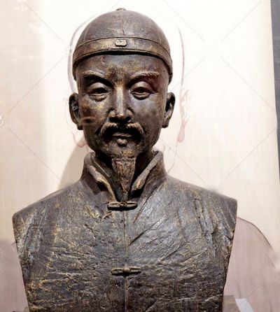 半身像人物景观摆件耐候钢古代著名医学家叶天士博鱼网页版