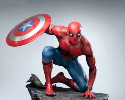 玻璃钢树脂复仇者联盟电影人物摆件蜘蛛侠博鱼网页版