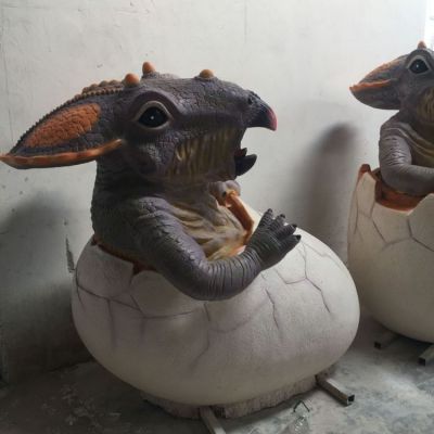 玻璃钢仿真恐龙蛋小恐龙博鱼网页版