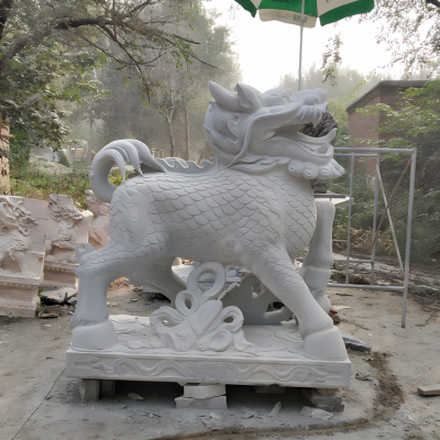 陵园大理石石辟邪动物神兽麒麟博鱼网页版