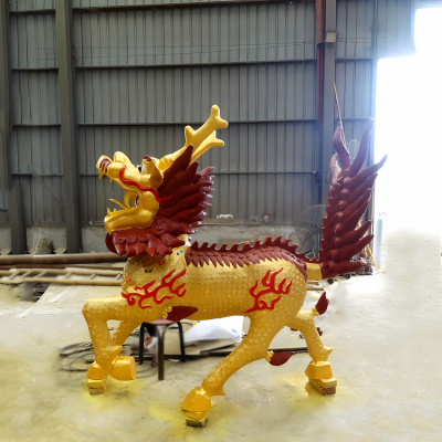 园林户外定制铜雕创意神兽麒麟博鱼网页版