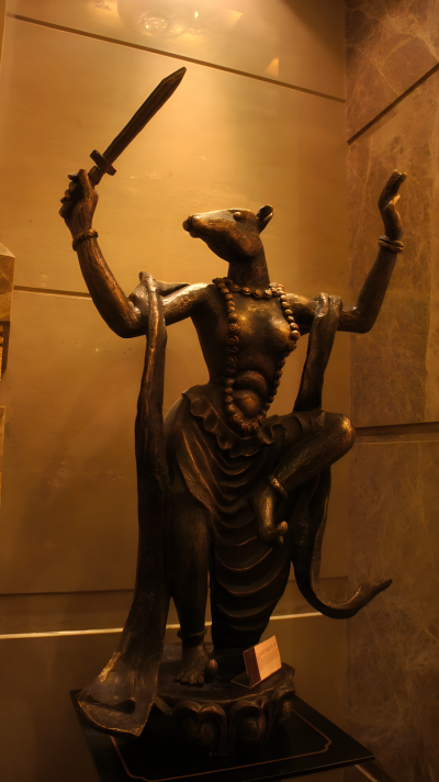 藏族十二生肖动物铜雕