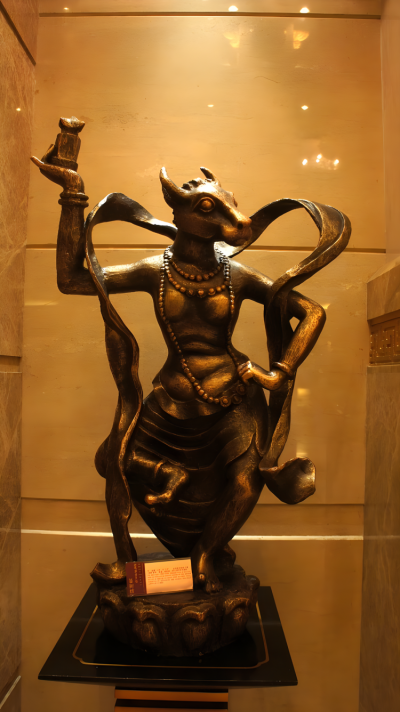 藏族十二生肖动物铜雕