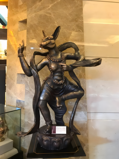 藏族十二生肖动物铜雕