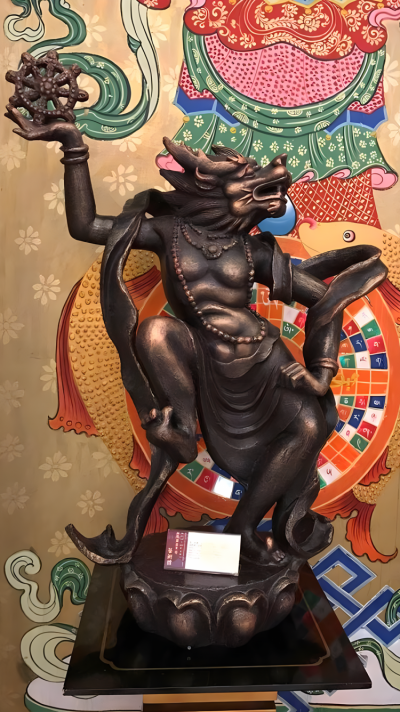 藏族十二生肖动物铜雕