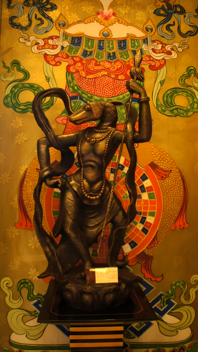 藏族十二生肖动物铜雕