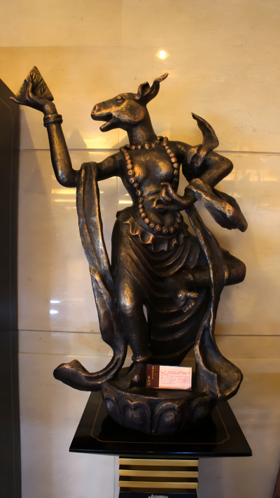 藏族十二生肖动物铜雕