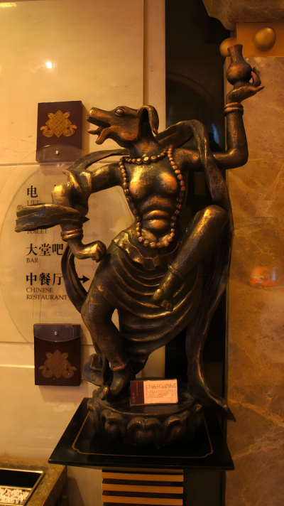 藏族十二生肖动物铜雕