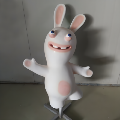 搞怪的卡通兔子博鱼网页版