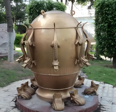 玻璃钢仿铜地震仪博鱼网页版