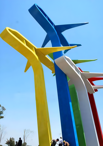 抽象不锈钢飞机博鱼网页版