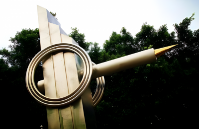 不锈钢钢笔大炮景观博鱼网页版