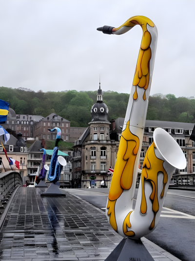 不锈钢彩绘萨克斯博鱼网页版