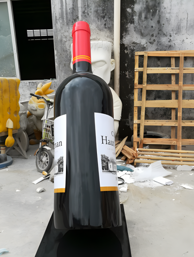 玻璃钢仿真红酒瓶子