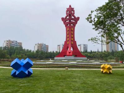 “栆”不锈钢地标景观博鱼网页版