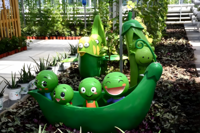 玻璃钢卡通豌豆博鱼网页版