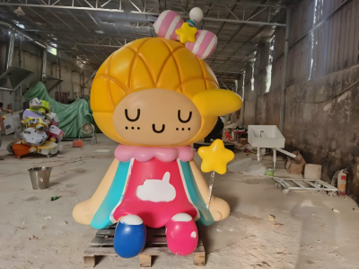 玻璃钢卡通人偶博鱼网页版公仔