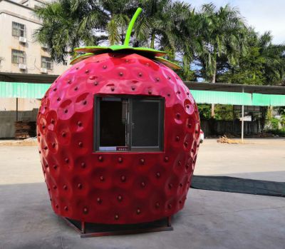 玻璃钢草莓屋
