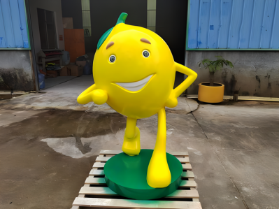卡通柠檬公仔