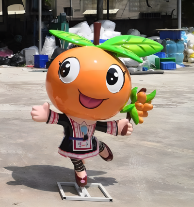 民族风卡通枇杷公仔