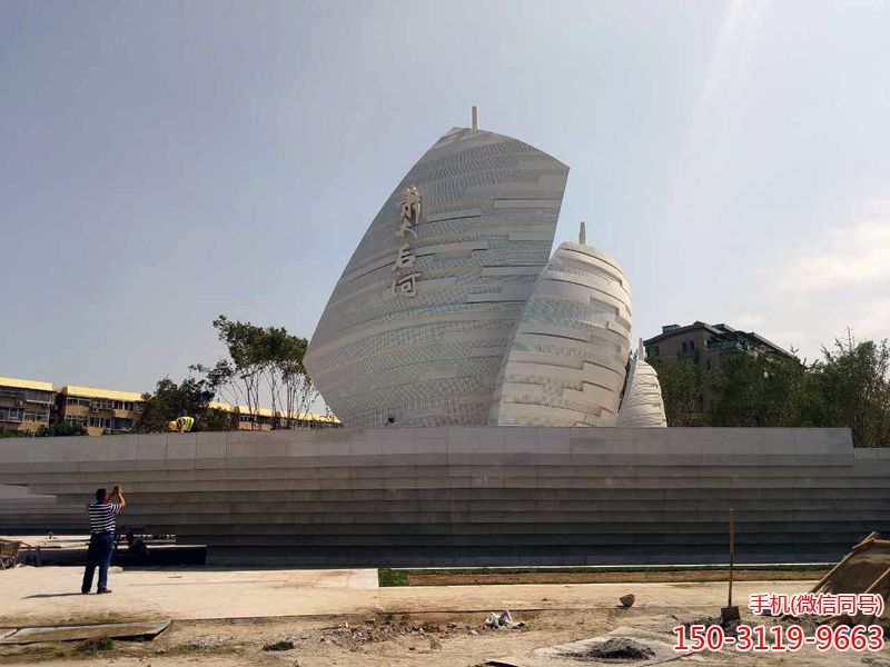 北京萧太后河不锈钢帆船船帆 北京萧太后河不锈钢帆船船帆