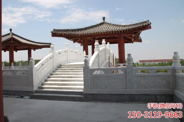 武城弦歌湖公园-汉白玉石雕拱桥 武城弦歌湖公园-汉白玉石雕拱桥