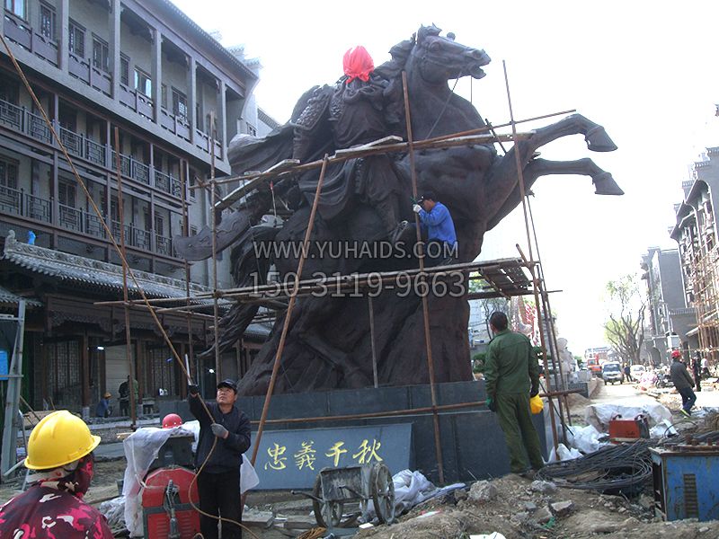 山西运城关王庙关公主博鱼网页版安装完成 山西运城关王庙关公主博鱼网页版安装完成