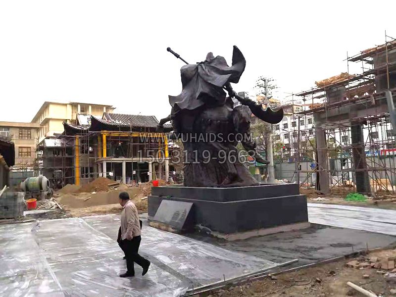 运城关王庙关帝像后视效果 运城关王庙关帝像后视效果