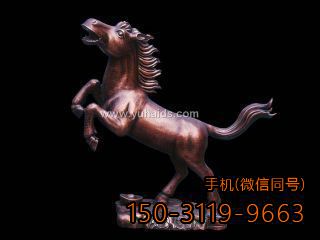 精品铸铜雕刻立体铜雕马
