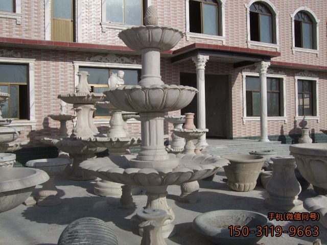 多层大理石喷泉博鱼网页版