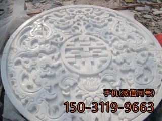 传统图案-园林装饰浮雕画