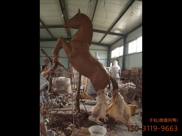 铜雕马泥塑效果博鱼网页版