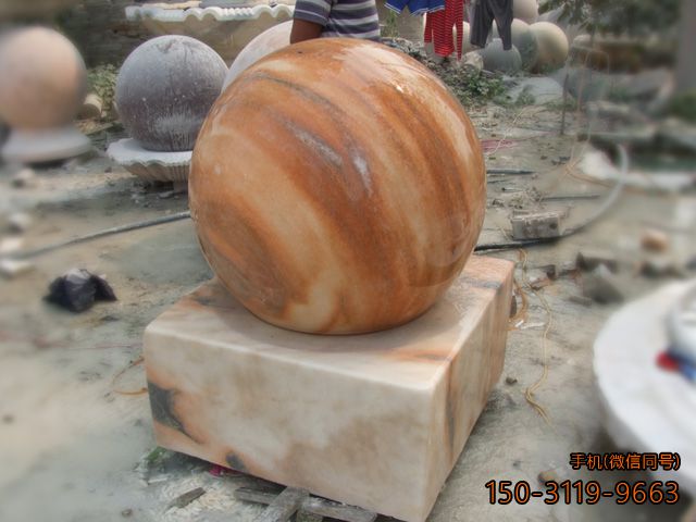 不一样的风水球喷泉作品博鱼网页版