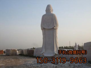汉白玉观音后面图