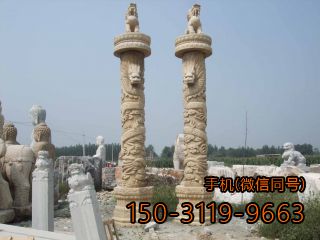 高浮雕龙柱博鱼网页版