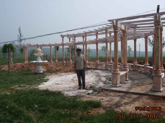 园林双层石雕长廊博鱼网页版