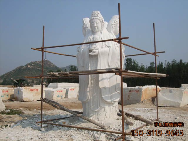 汉白玉四面站观音博鱼网页版