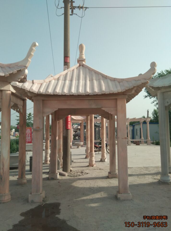 晚霞红单层、单檐、加厚、四角凉亭博鱼网页版