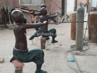 铸铜人物博鱼网页版是艺术和文化的结合体