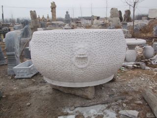 石雕花盆的选购知识