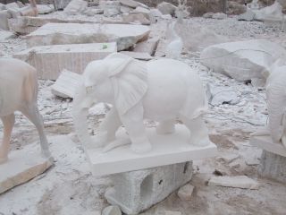 汉白玉石雕大象_风水大象如何摆放和寓意