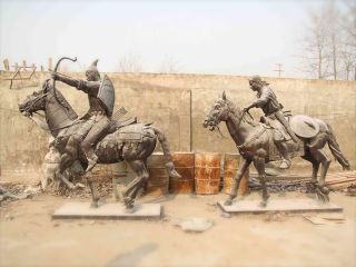 马踏飞燕铜雕有什么含义?表现了马的什么特点?